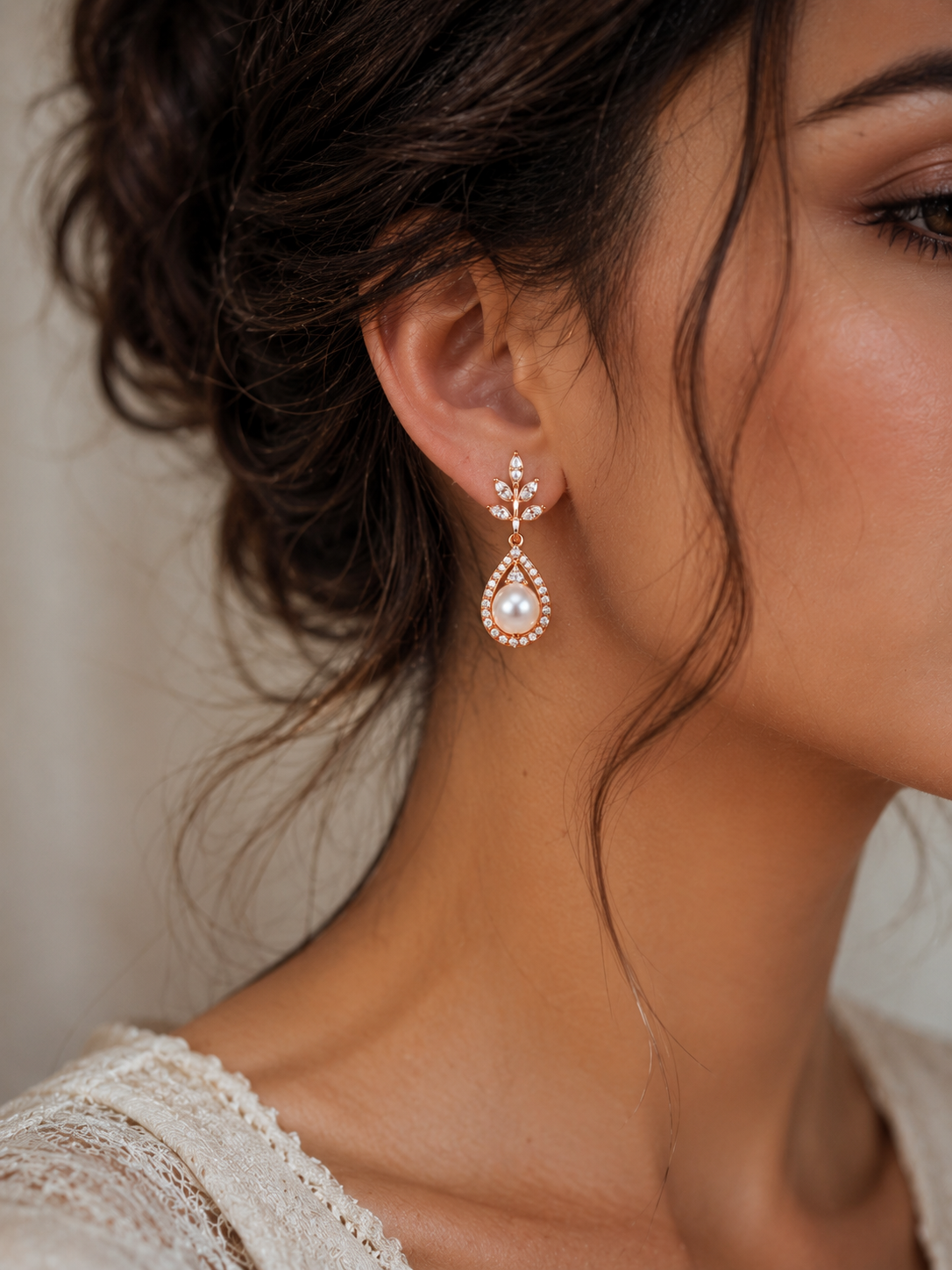 Luxury Earring Closeup